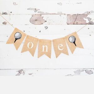 Golf themed one banner